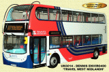 TRAVEL WEST MIDLANDS ENVIRO 400-UKBUS 6014